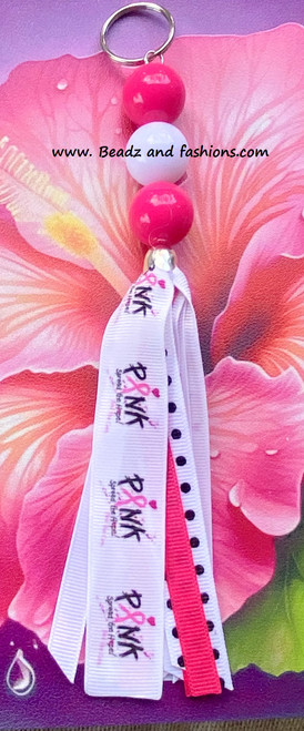 Breast Cancer Medium Keychain  #4