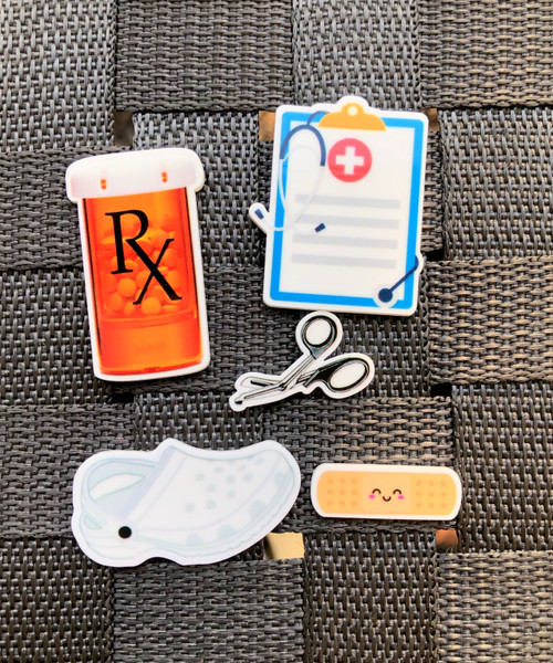 5pc MEDIAL FIELD planar resin set #8