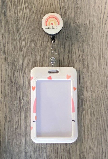 BE KIND ID BADGE REEL