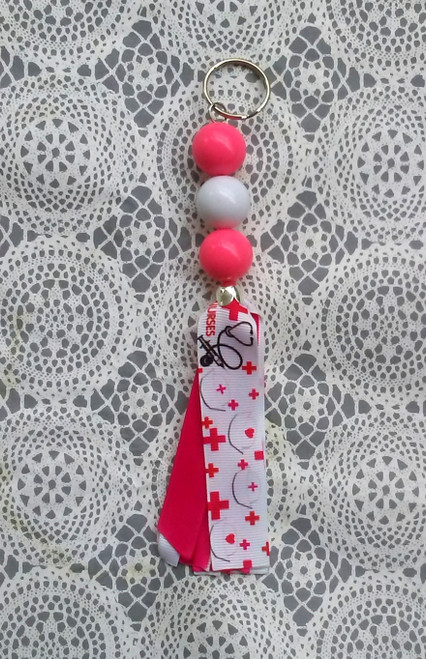Nurse tassel keychain