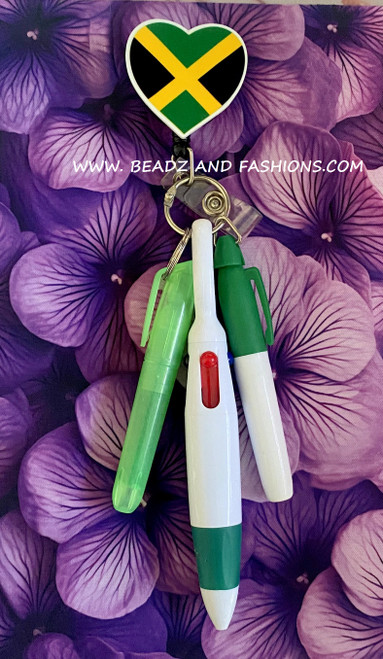 Jamaica pen & badge reel #1