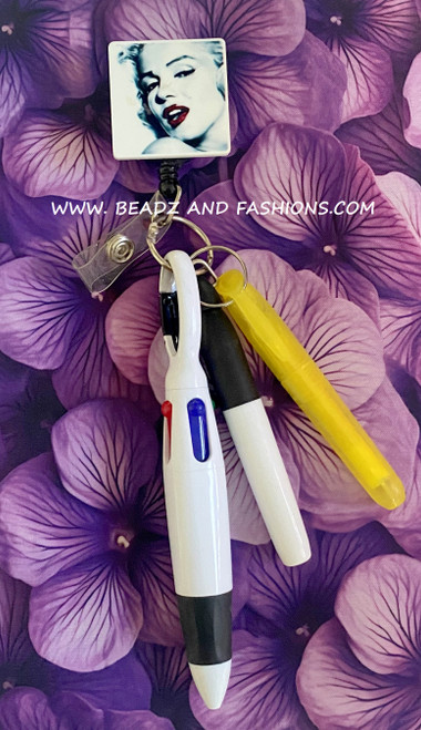 Cartoon badge reel SET #1