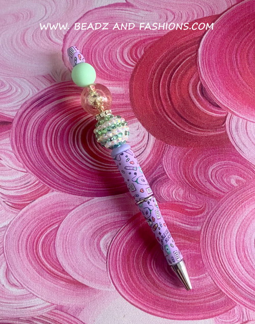 Medical scrub Beadable pen #3