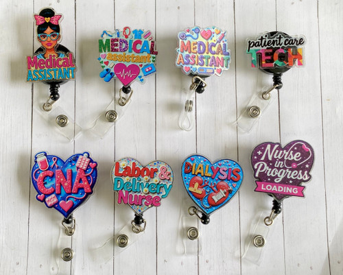 PICK YOUR  badge reel