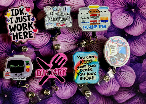 PICK YOUR  badge reel