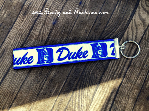 Duke wristlet fob keychain #2