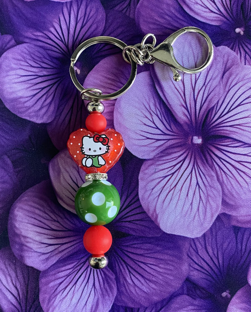 Kitty silicone Keychain #21