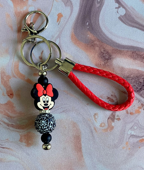 Minnie silicone Keychain #1B