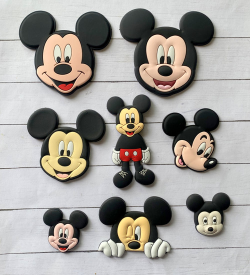 8pc Mouse silicone planar
