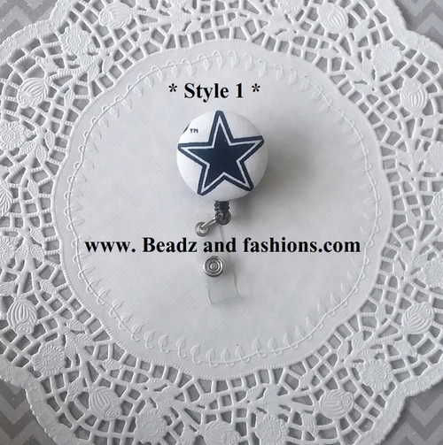 Cowboys badge reel style 1