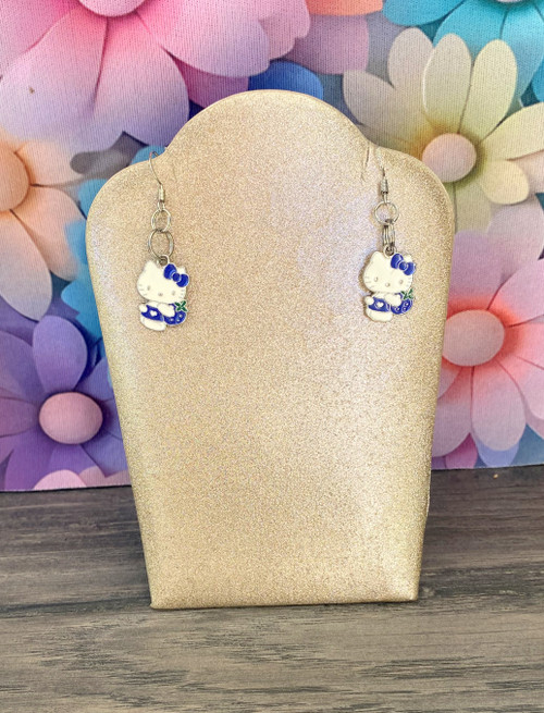 Hello kitty charm earrings  #1