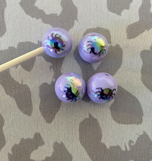 Halloween PUMPKIN Acrylic beads #4