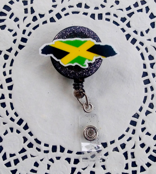 Jamaica badge reel