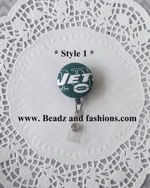 Jets badge reel style 1