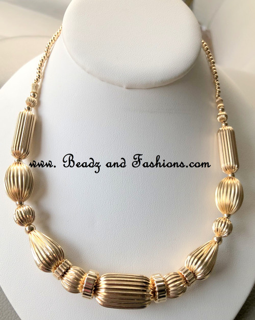 14k gold filled All gold chunky necklace #5