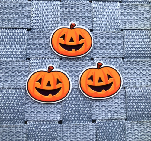 Halloween pumpkin planar resin