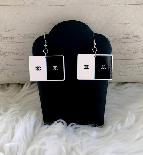Scarface planar dangle earrings
