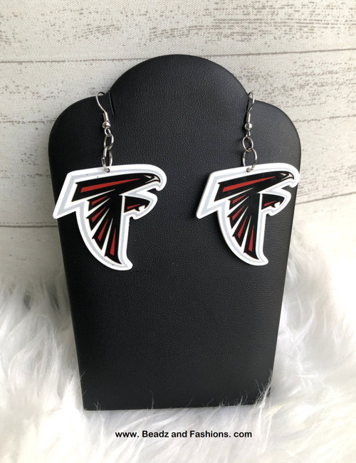 Falcons planar earrings #1