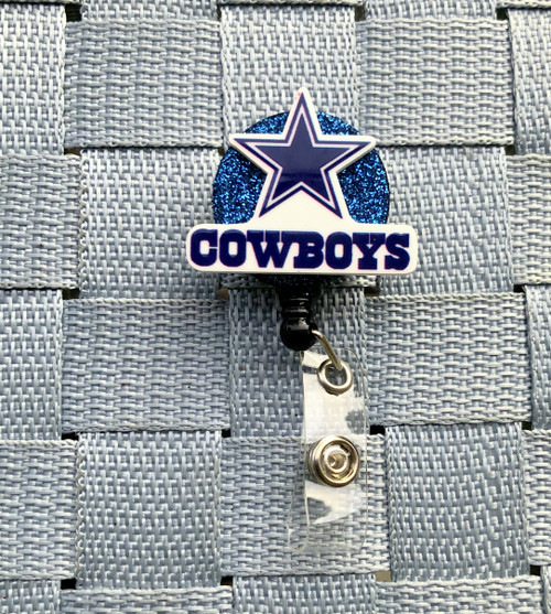 Cowboys Logo planar badge reel