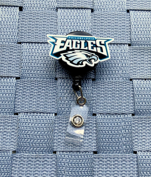Eagles planar badge reel.