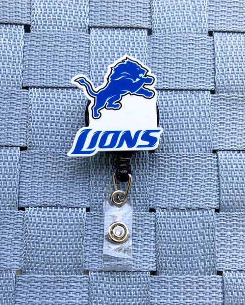 Lions planar badge reel