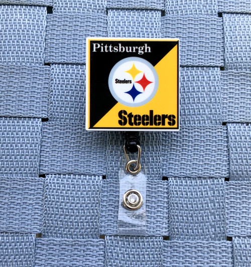 Steelers planar badge reel