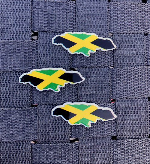 Jamaica flag resin planar