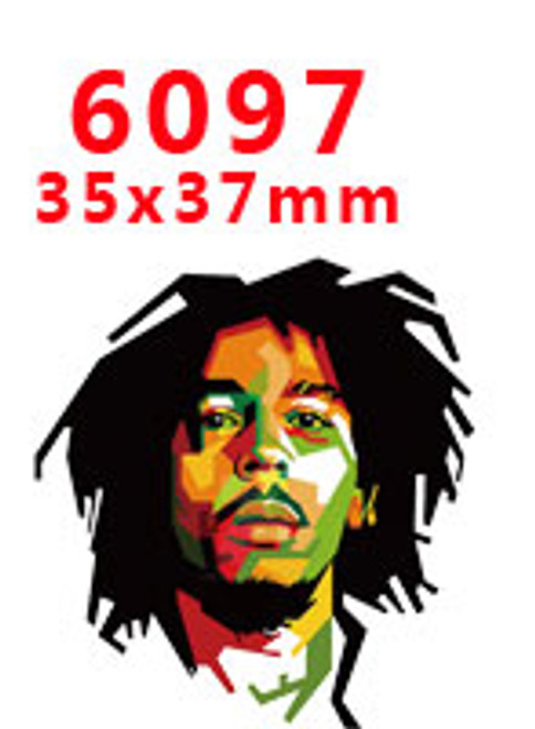 Bob Marley head planar resin #1