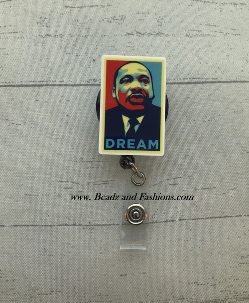 Martin Luther King Jr  planar badge reel