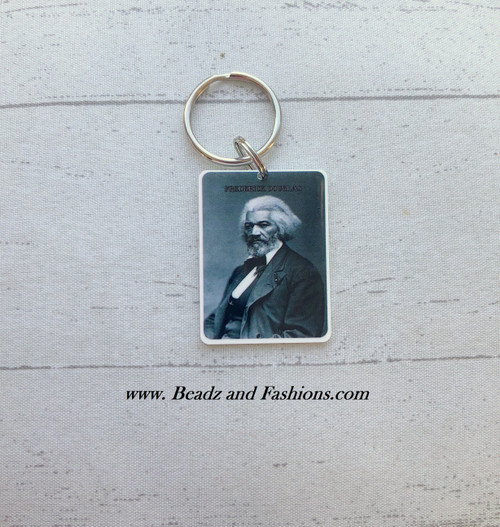 Fredrick Douglas planar keychain