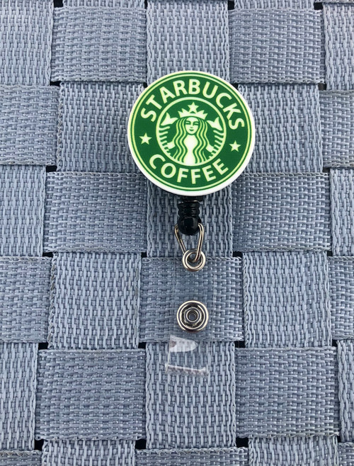 Coffee drink Badge Reel #1