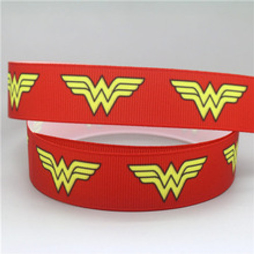 Wonder Woman 7/8 grosgrain Ribbon #1