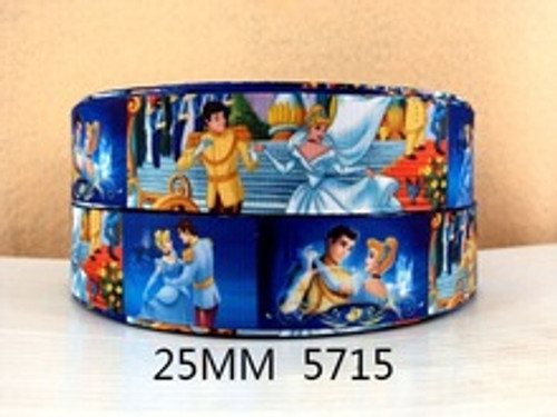 Cinderella 1 inch grosgrain Ribbon #1