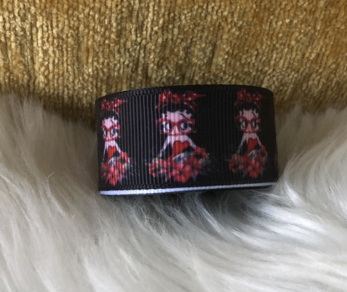 Betty boop 7/8 grosgrain Ribbon #2