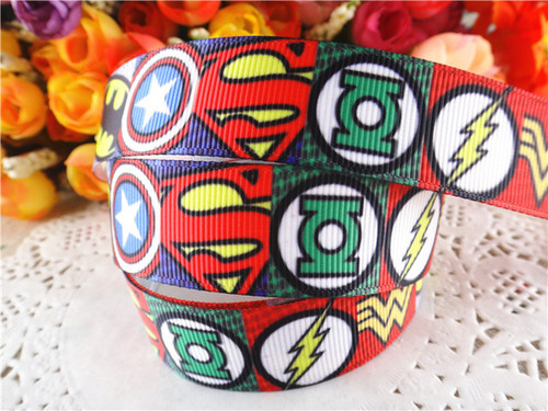 Avengers 7/8 grosgrain Ribbon #1