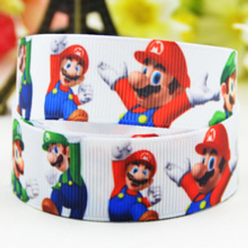 Mario 7/8 grosgrain Ribbon #2