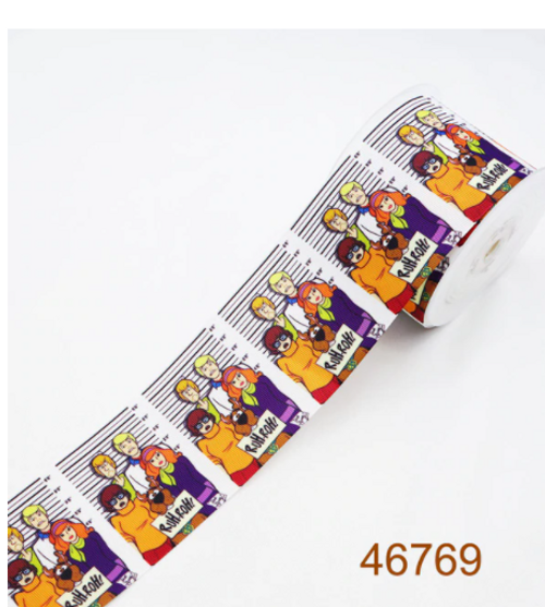 Scooby 7/8 grosgrain Ribbon #1