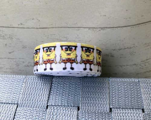 Spongebob 7/8 grosgrain Ribbon #1