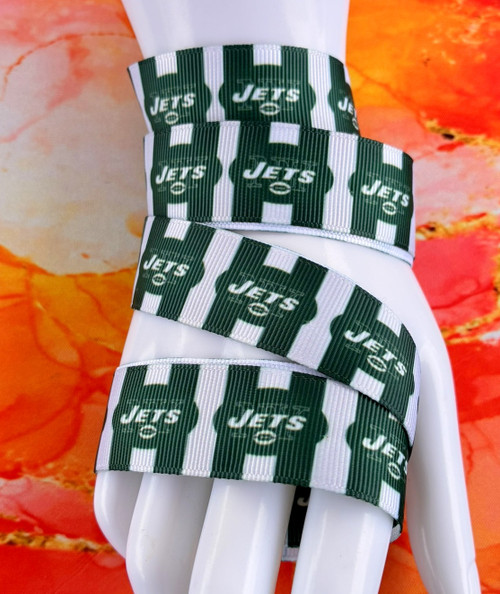 5 yards Jets 7/8 sports Ribbon
