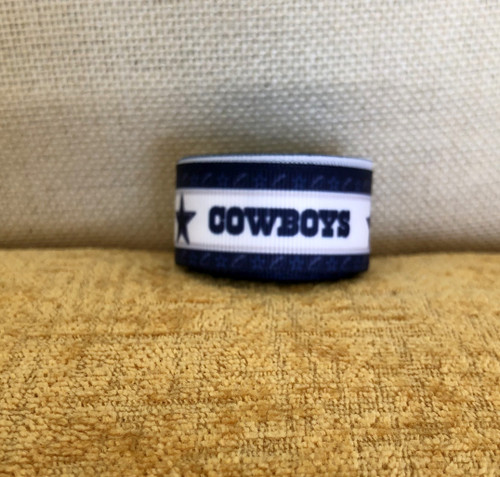 Cowboys Border #2 7/8 sports Ribbon