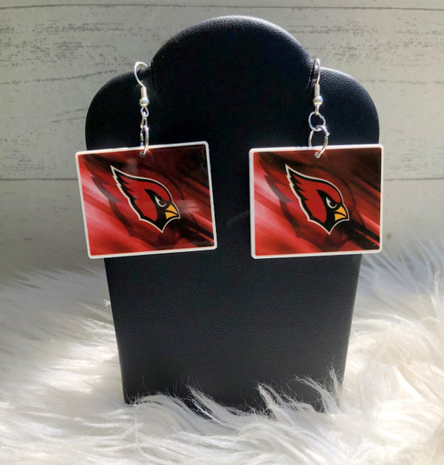Cardinals planar earrings #2
