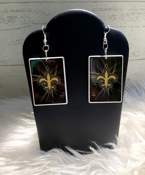 Saints planar earrings #2