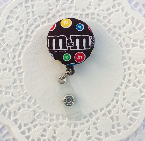 M&M Candy badge reel