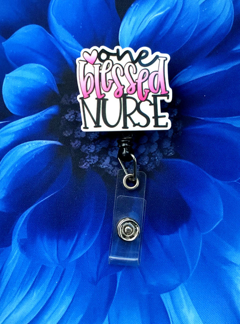 Blessed Nurse planar badge reel