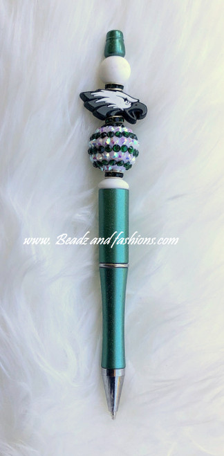 Eagles custom beadable pen #2