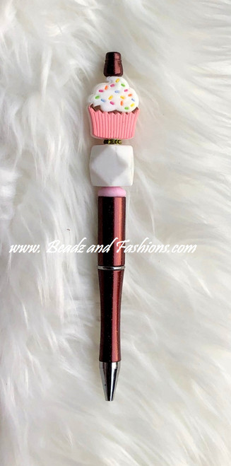 Cupcake Beadable pen #1