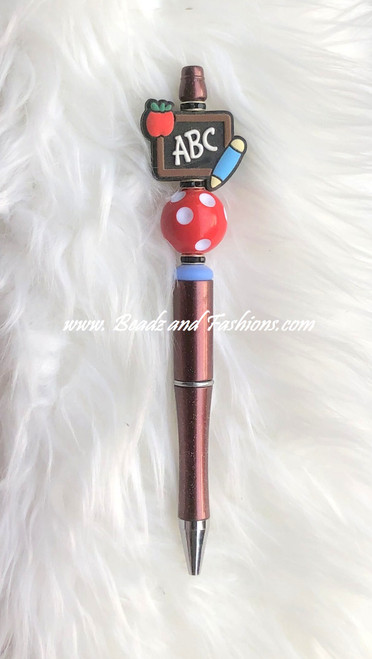 ABC teacher Beadable pen #1