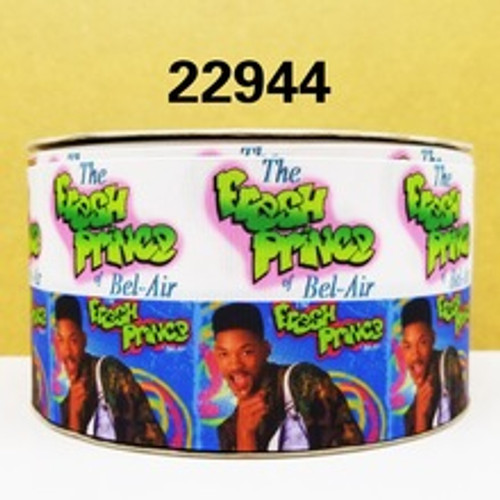 Fresh prince 7/8 grosgrain Ribbon blue