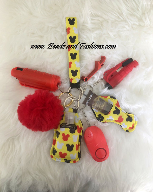 Mickey Mouse self defense Keychain #1