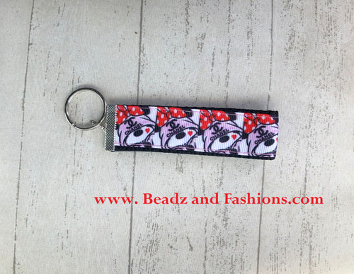 Minnie Mouse  fob keychain #2